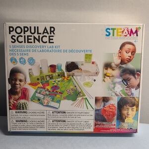 STEAM Popular Science 5 Senses Discovery Lab Kit 4+